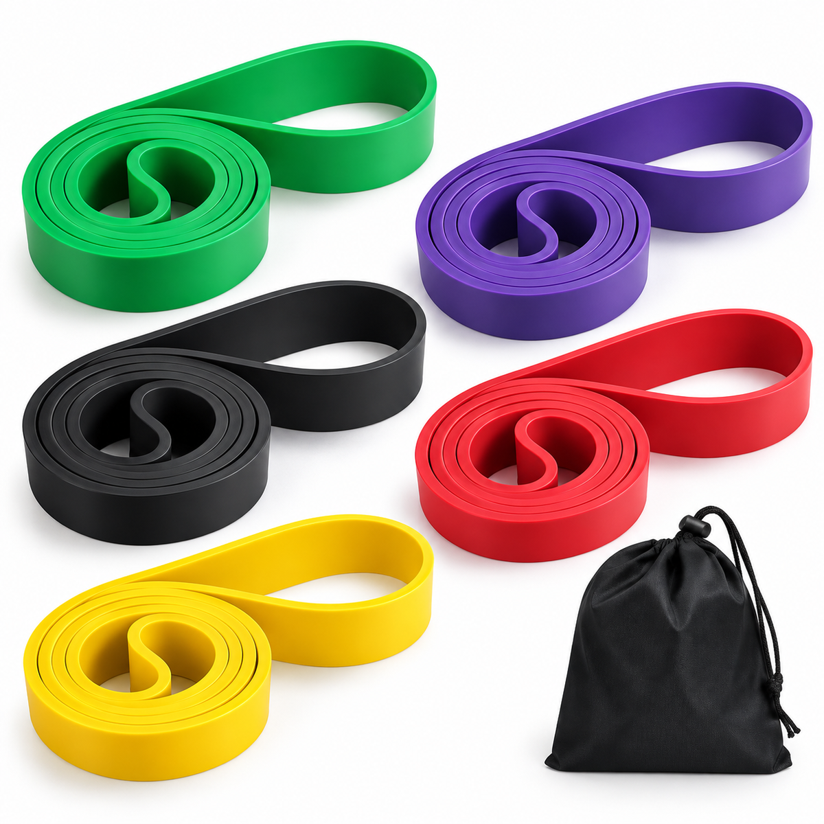 Bandas Elásticas de Resistencia para Entrenamiento y Dominadas